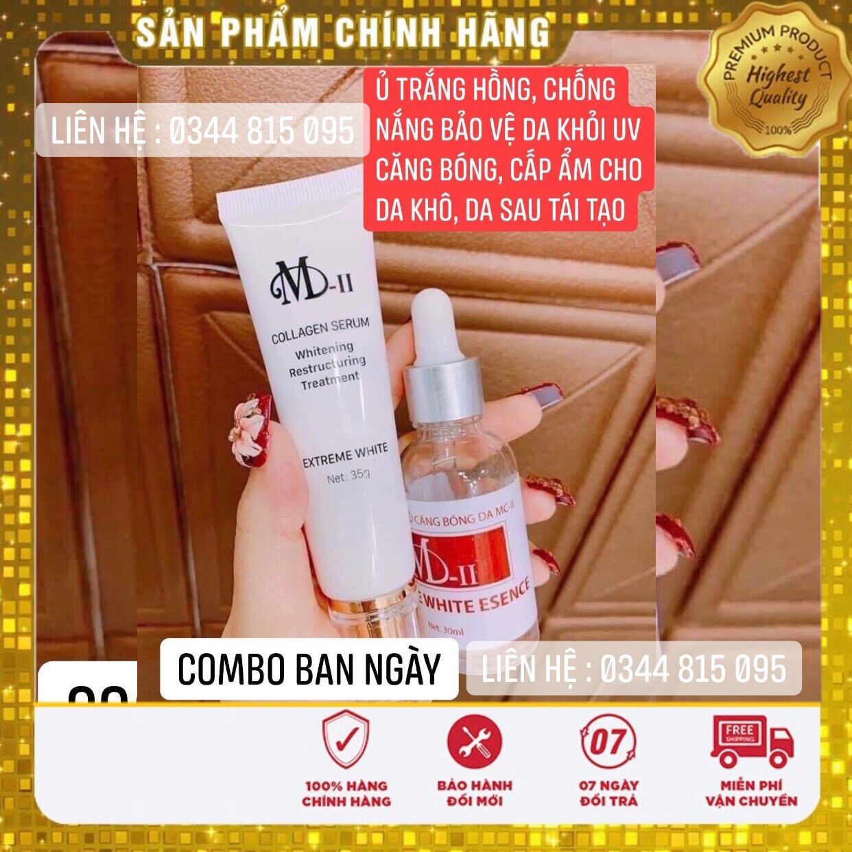 COMBO SỬA RỬA MẶT & KEM FACE ĐÊM MCSKIN ( tặng mặt nạ)