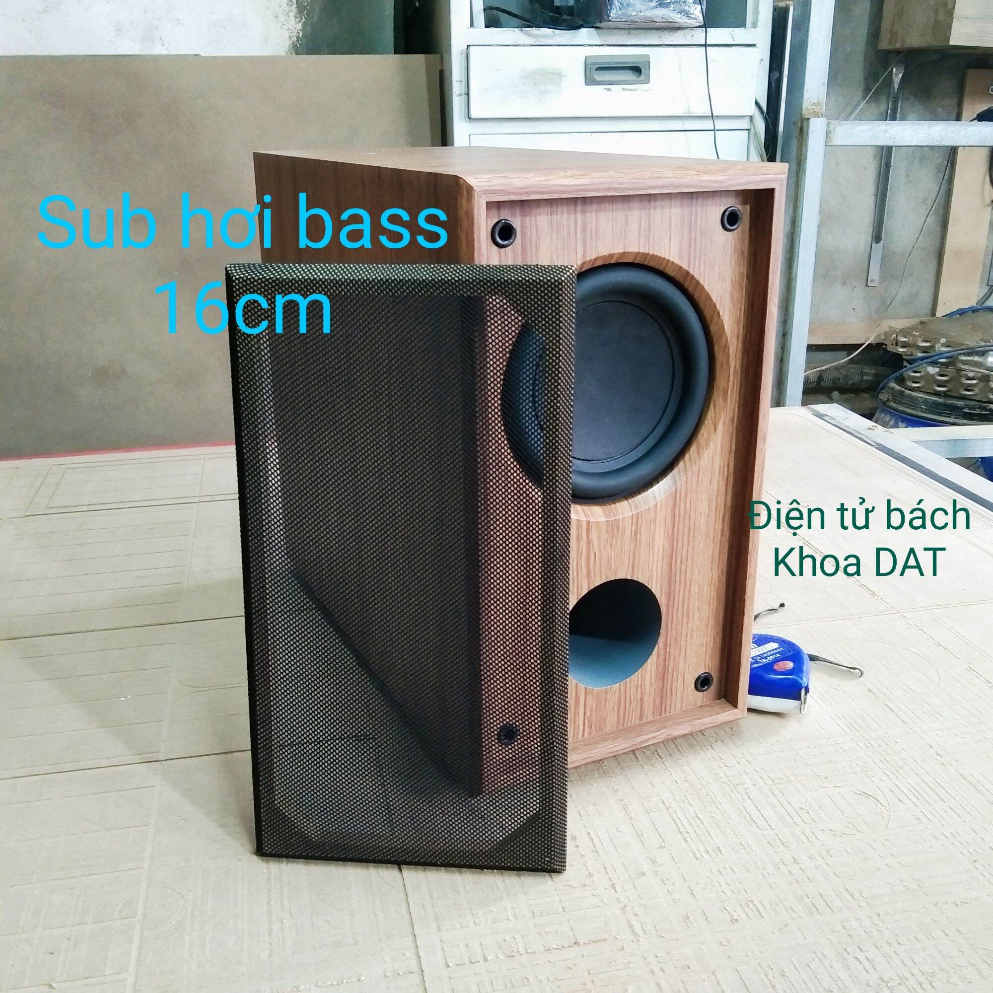 Loa sub bass 16cm, sub hơi 6.5inch