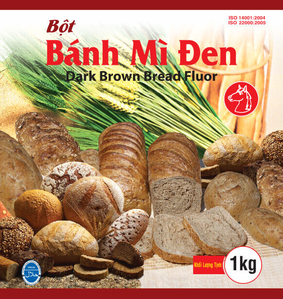 [HCM] Bột bánh mì đen gói 1 ký