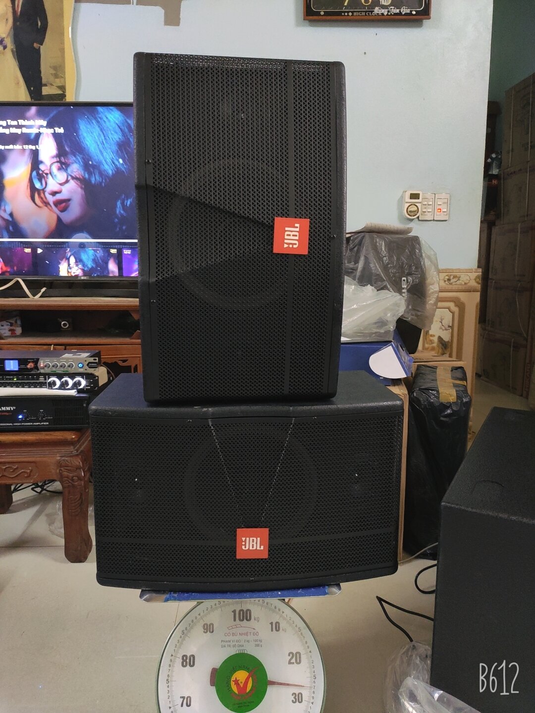 Loa Karaoke và nghe nhạc JBL 312, Bas 25 cm ,Madein Thái Lan , Chất lượng cao, một đôi hai chiếc, mặt lưới sắt nên bền.
