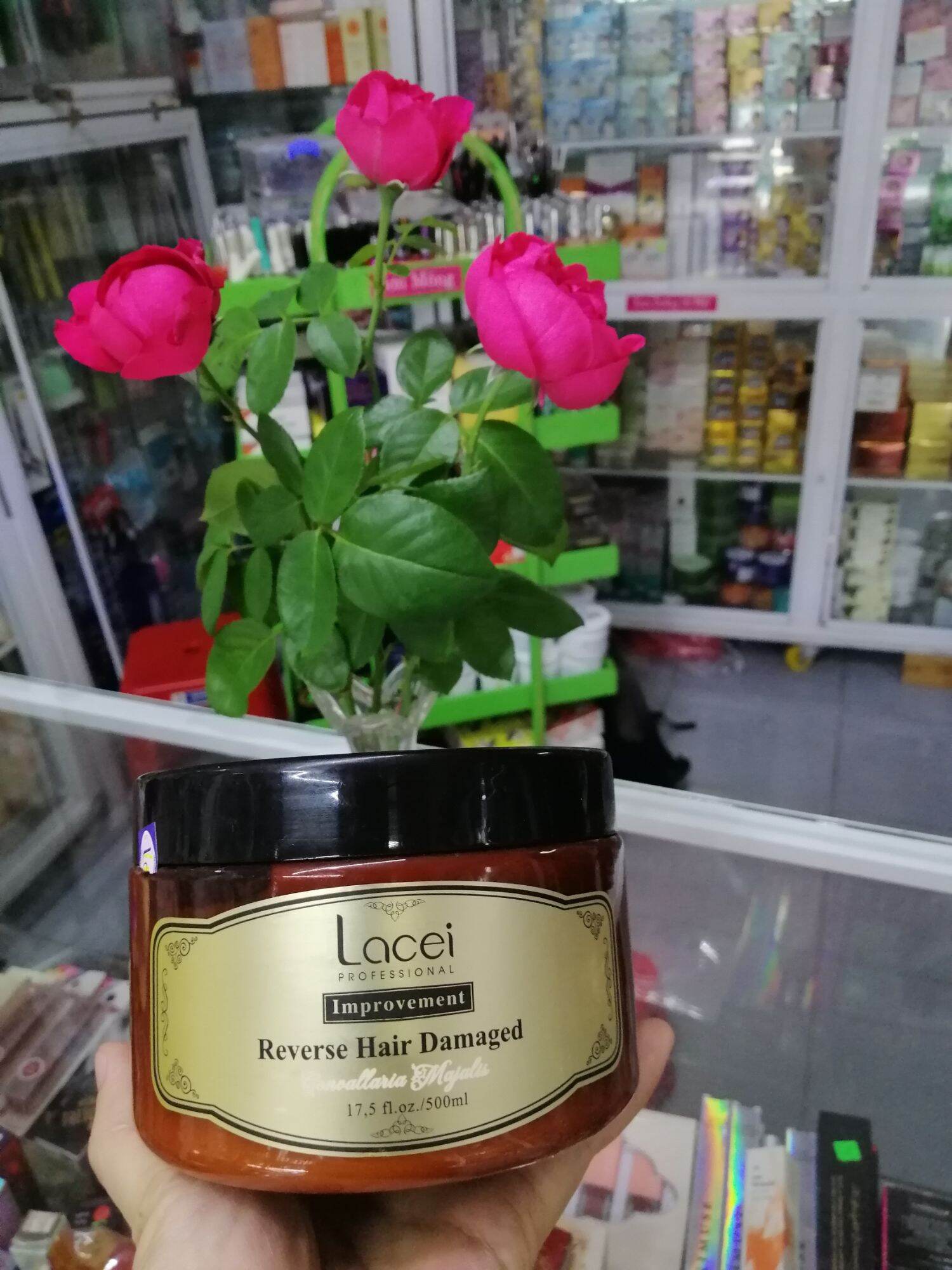 Ủ tóc phục hồi Lacei nâu