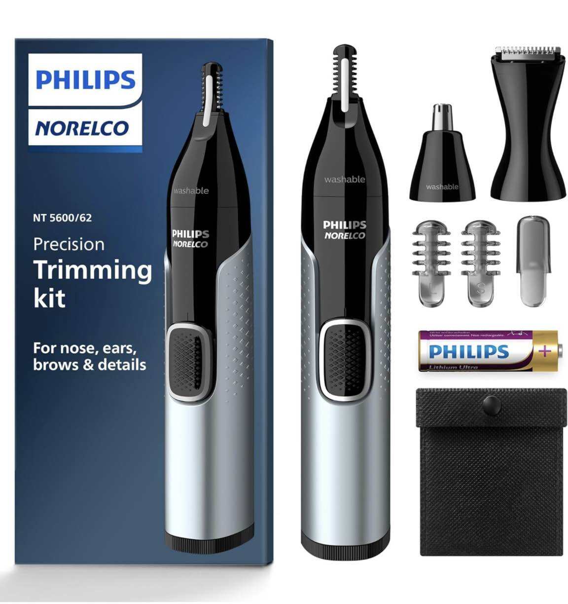 Máy cắt tỉa lông mũi Philips - Nhập Mỹ