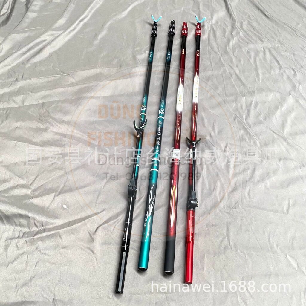 Gác cần carbon HUA siêu cứng săn hàng
