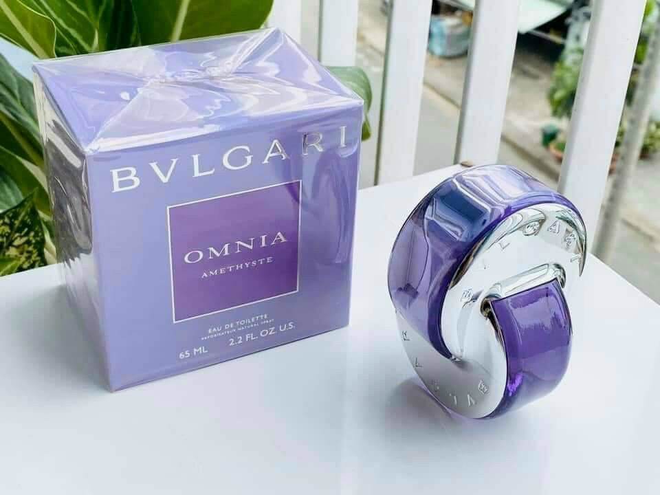 ✅nước hoa nữ omnia amethyste bvlgari 65ml nhỏ gọn xinh xắn