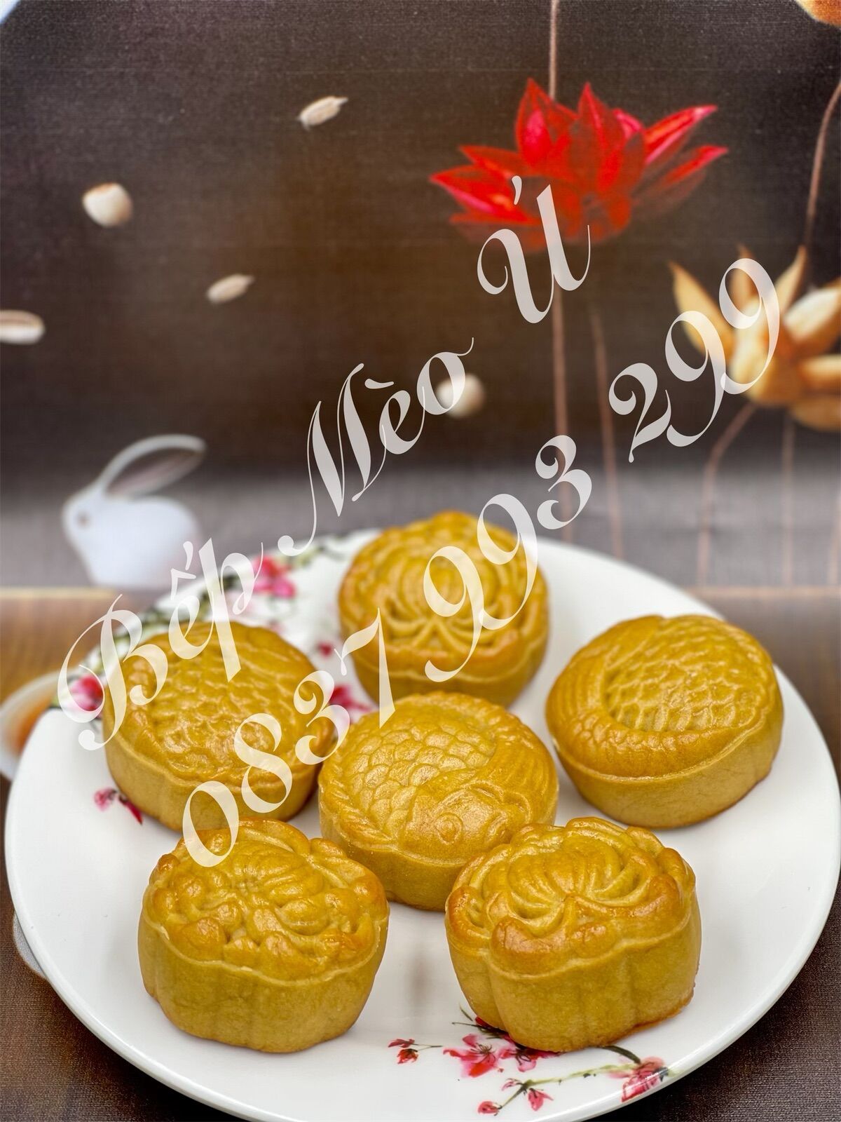 Nướng đường bánh nướng Trung thu