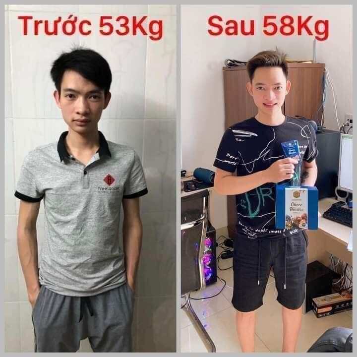 (Mau mới)Cacao tăng cân Choco Himiko hộp 20 gói