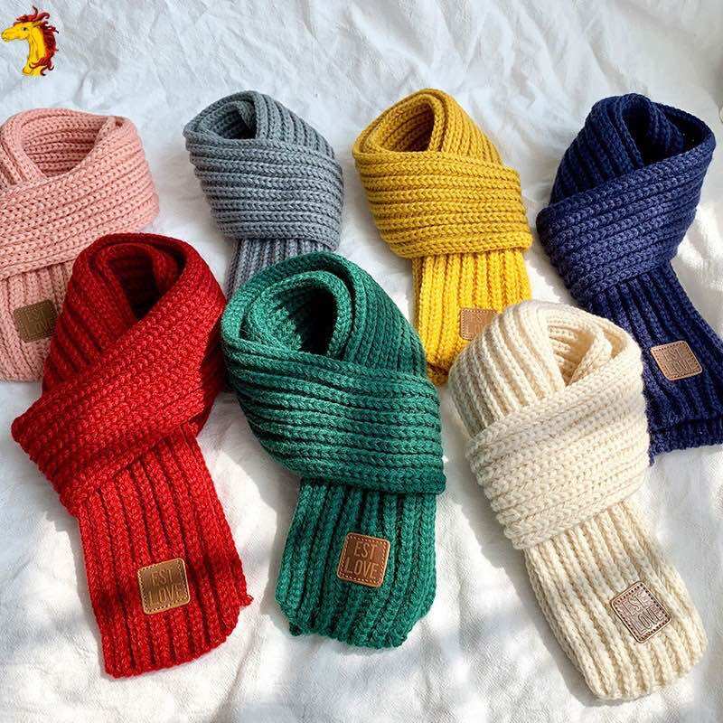 Khăn Choàng Cổ Len Giữ Ấm Cho Bé