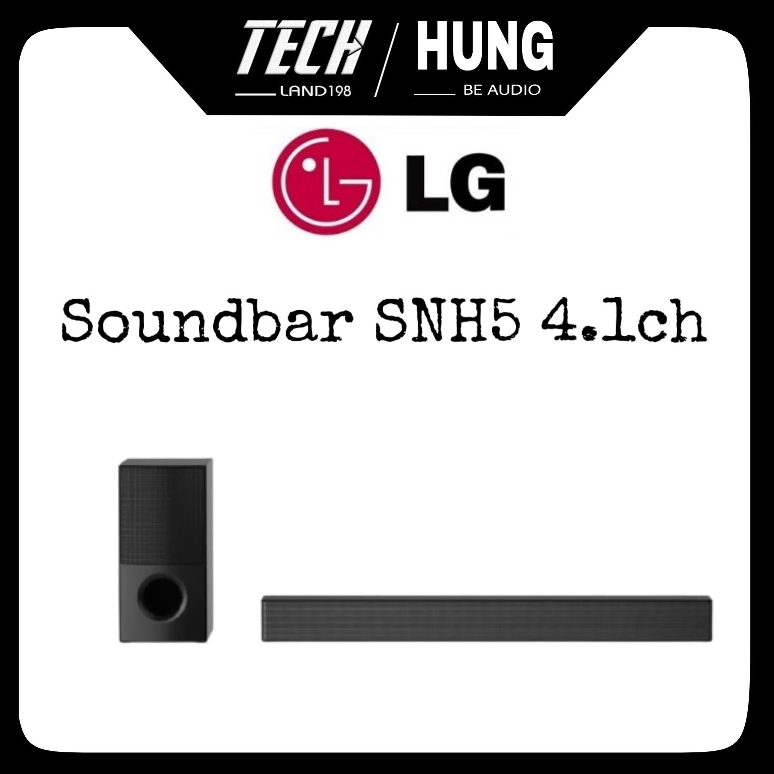 Loa thanh soundbar LG 4.1 SNH5 600W hàng chính hãng cao cấp