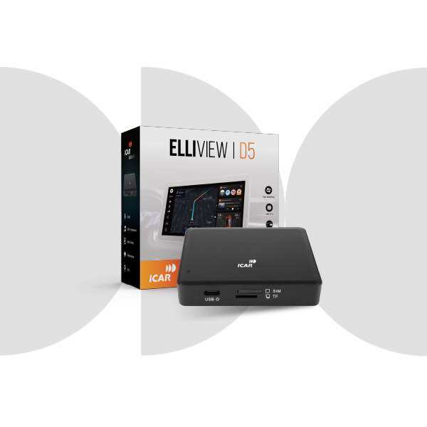Bộ Android Box Elliview D5, D5 Premium, DE - Android Auto Box ICAR thế hệ mới 2023
