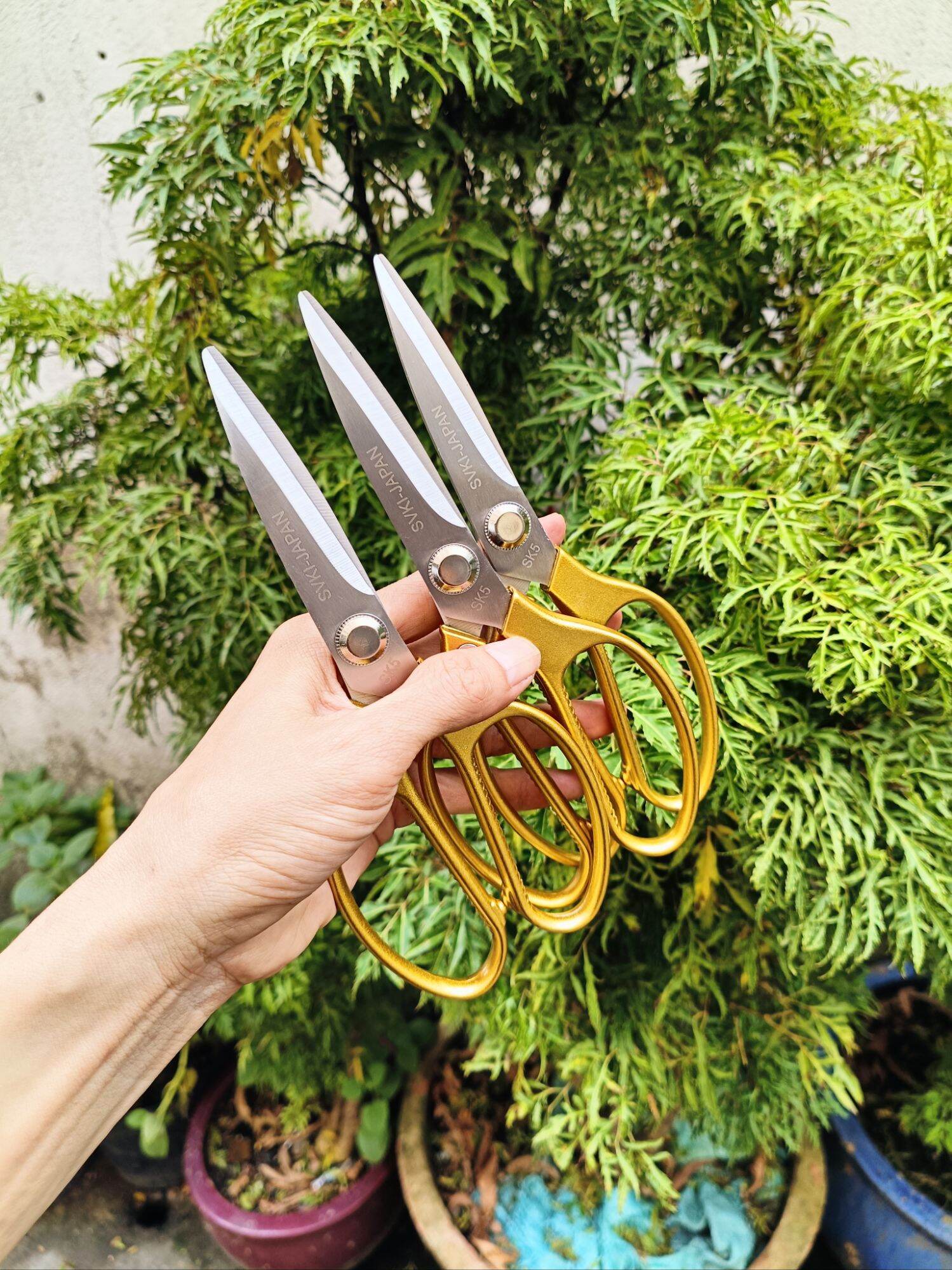 combo 3 kéo làm bếp thép SK_5 Japan