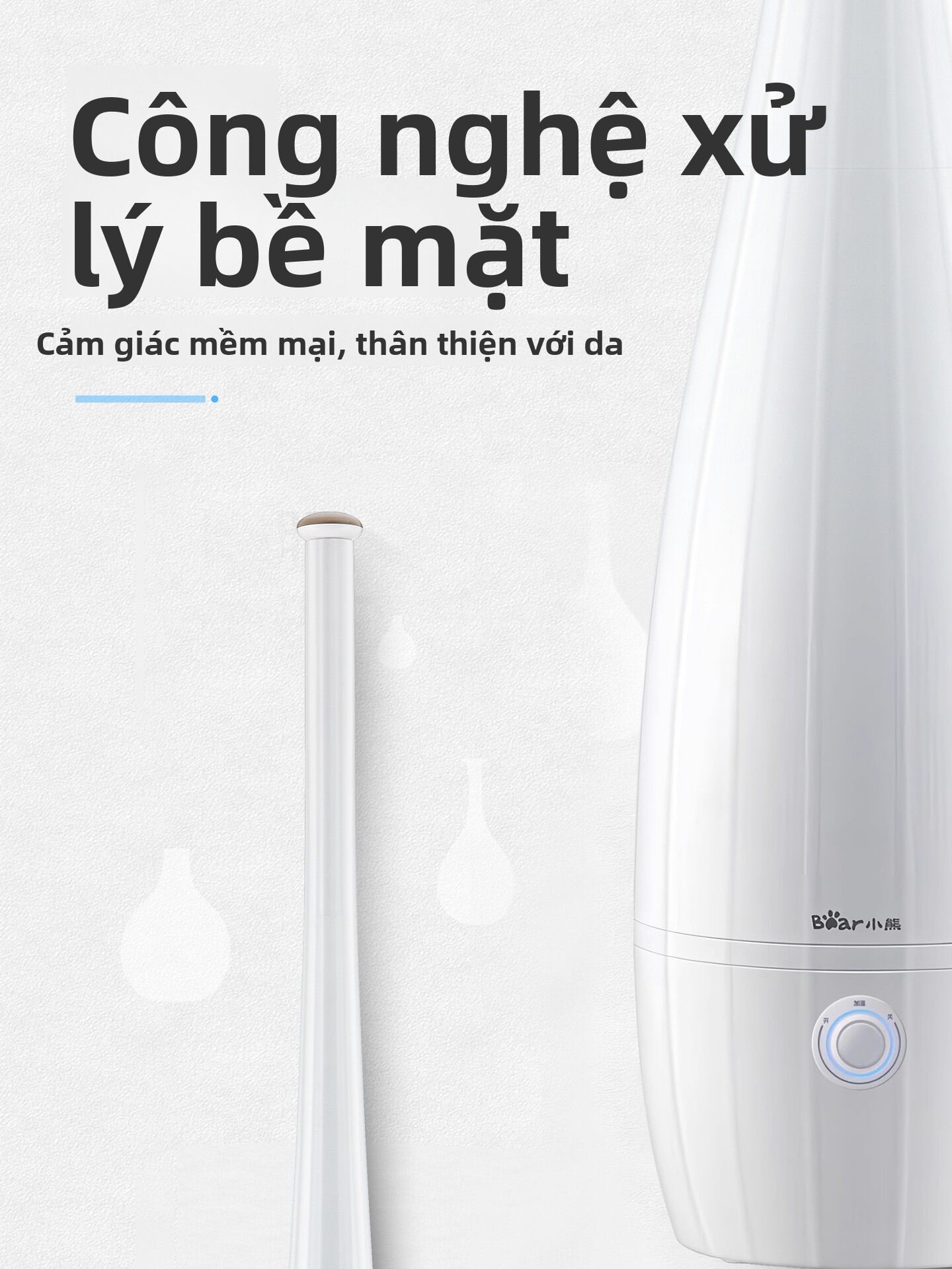 BEAR | Máy Phun Sương Làm Mát Không Khí Êm Ái