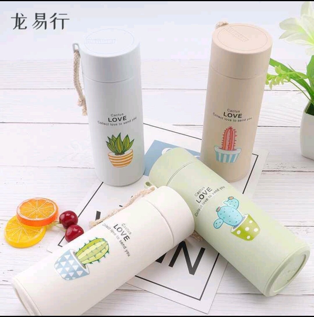 BÌNH NƯỚC GIỮ NHIỆT XƯƠNG RỒNG 450ML