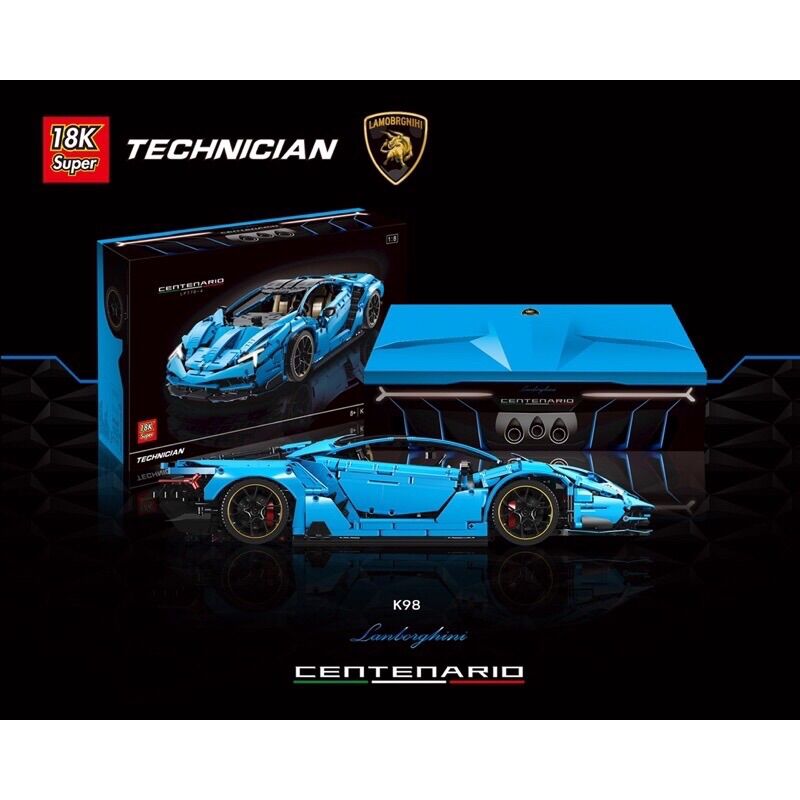 Đồ chơi Lego lắp gép mô hình xe Lamborghini Lp770-k98, chi tiết 3899 Pcs cảm giác siêu xe trong tầm tay của bạn