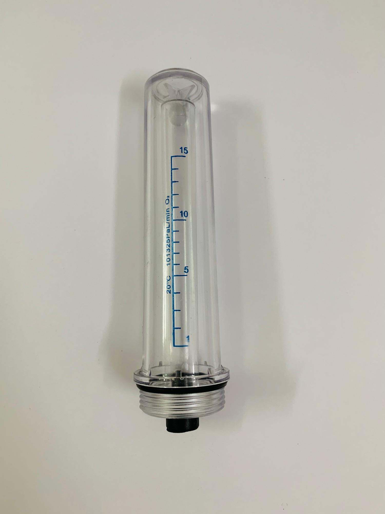 Ống Đo Lưu Lượng Và Cột Tạo Ẩm Lắp Cho Đồng Hồ Oxy Thở