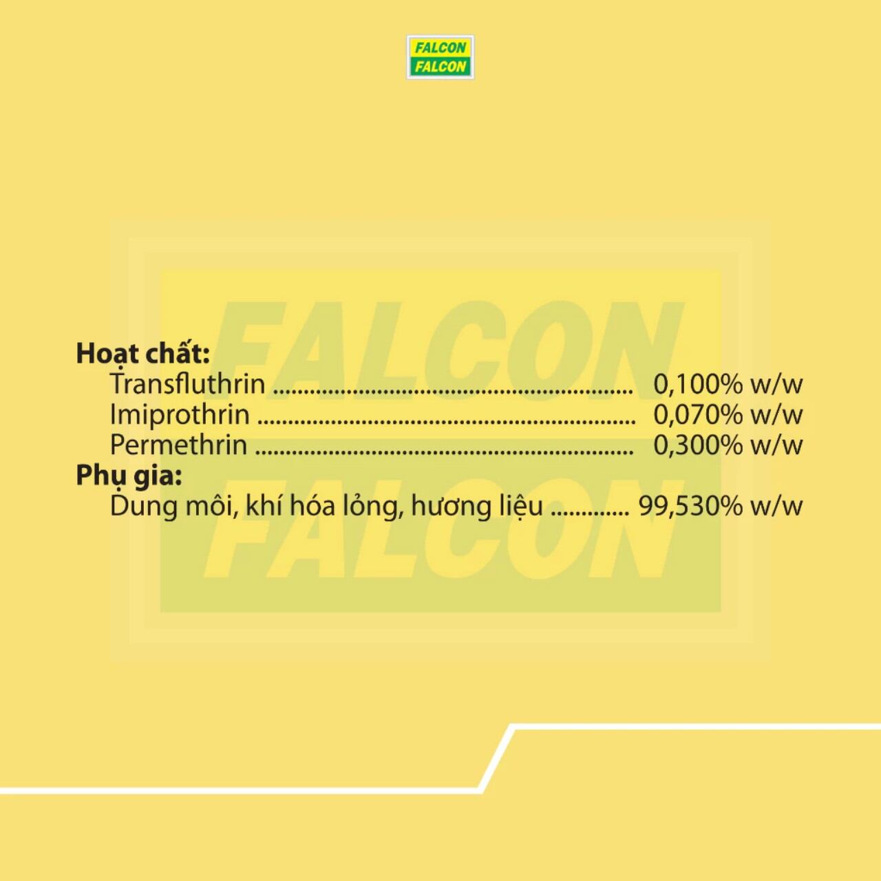 Bình xịt muỗi Falcon 600ml+60ml ( hương chanh)