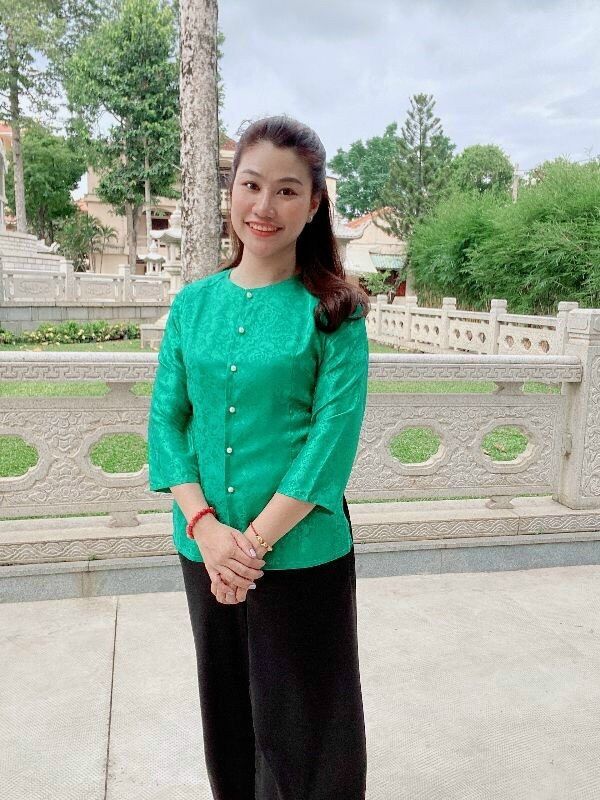 Áo bà ba gấm