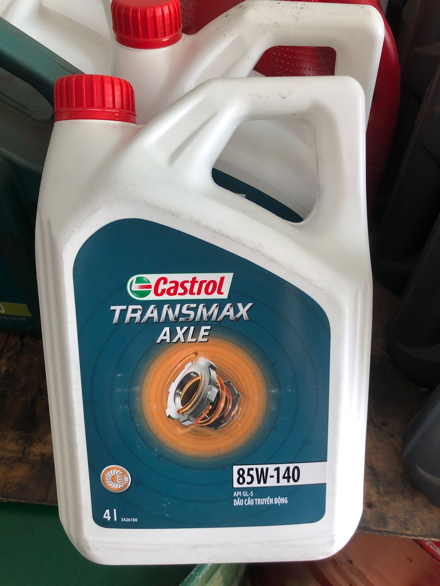 Nhớt Castrol Transmax Axle 85W-140 4L