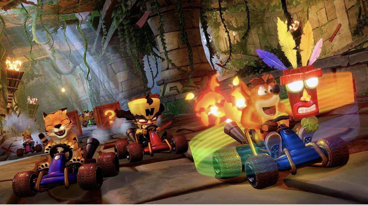 Đĩa Game PS4 : Crash Team Racing Nitro Fueled (new)