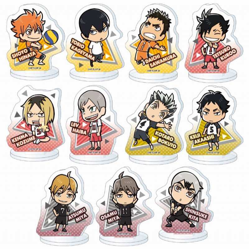 Pack nhân phẩn standee mini Haikyuu