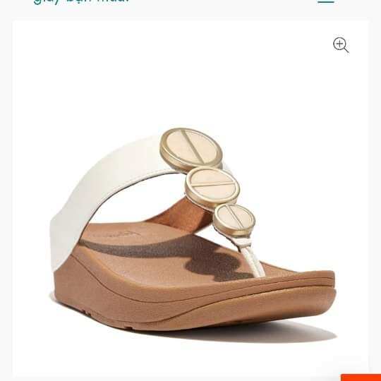 Dép fitflop hình tròn halo