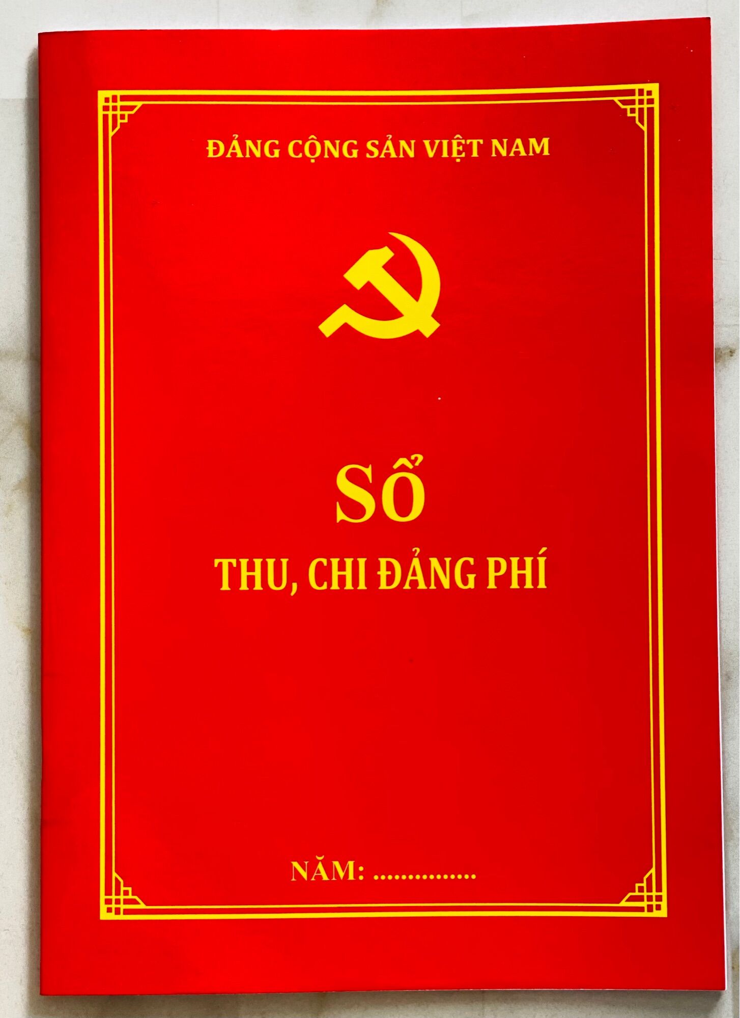 SỔ THU - CHI ĐẢNG PHÍ ( Mẫu S03/ĐP)