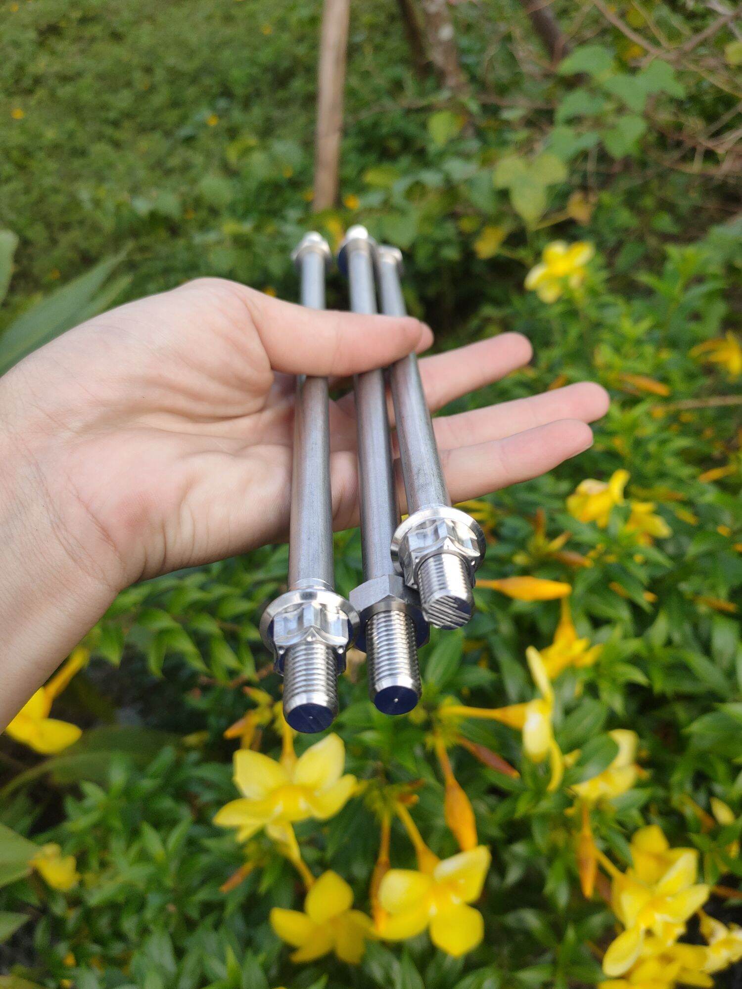 Cốt gắp inox 304 kèm 2 tán. Wave, dream