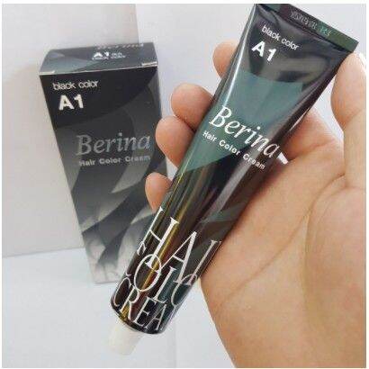 THUỐC NHUỘM TÓC BERINA A1 BLACK COLOR