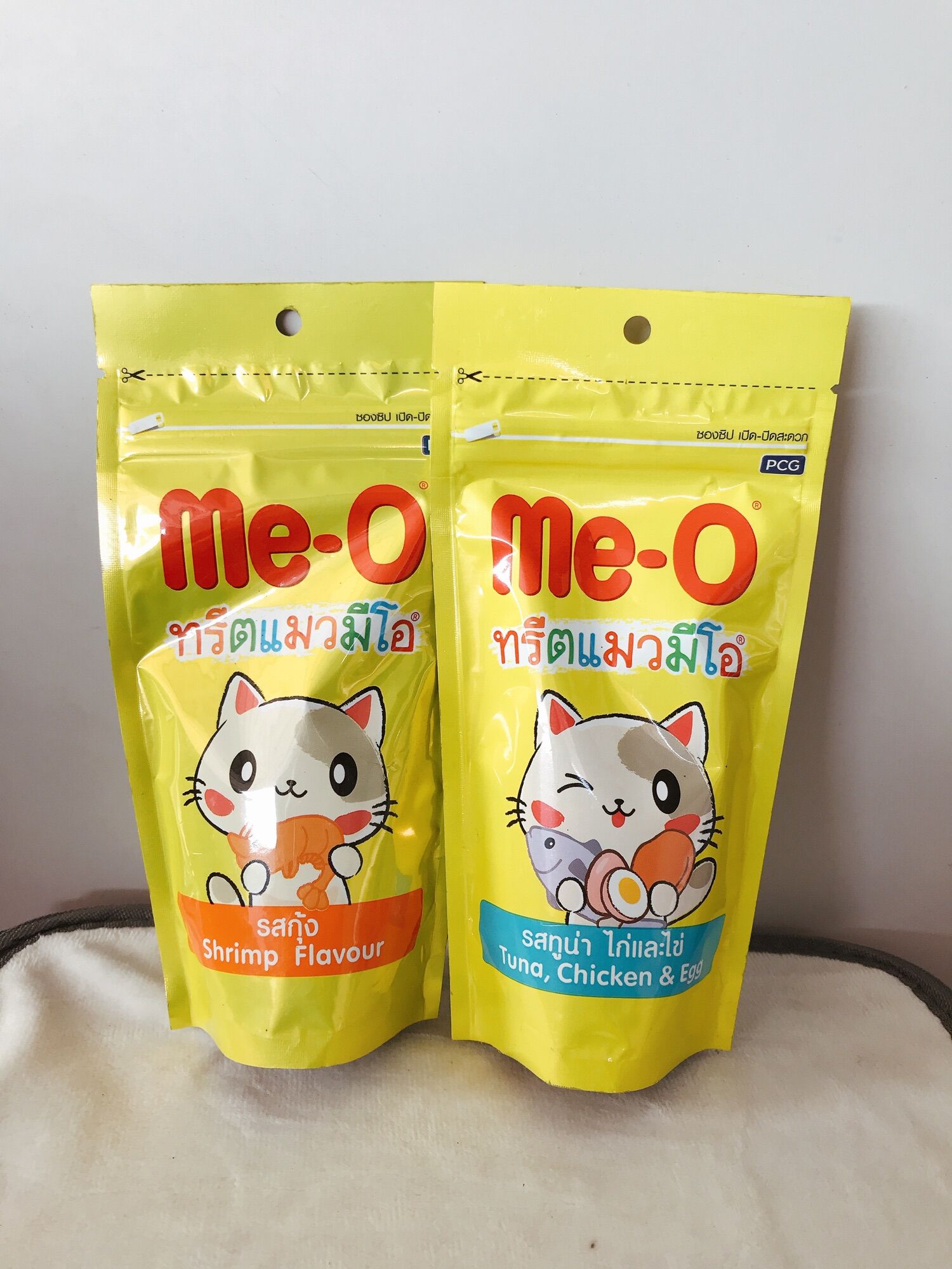 Snack bánh thưởng cho mèo MeO Thái Lan 50g