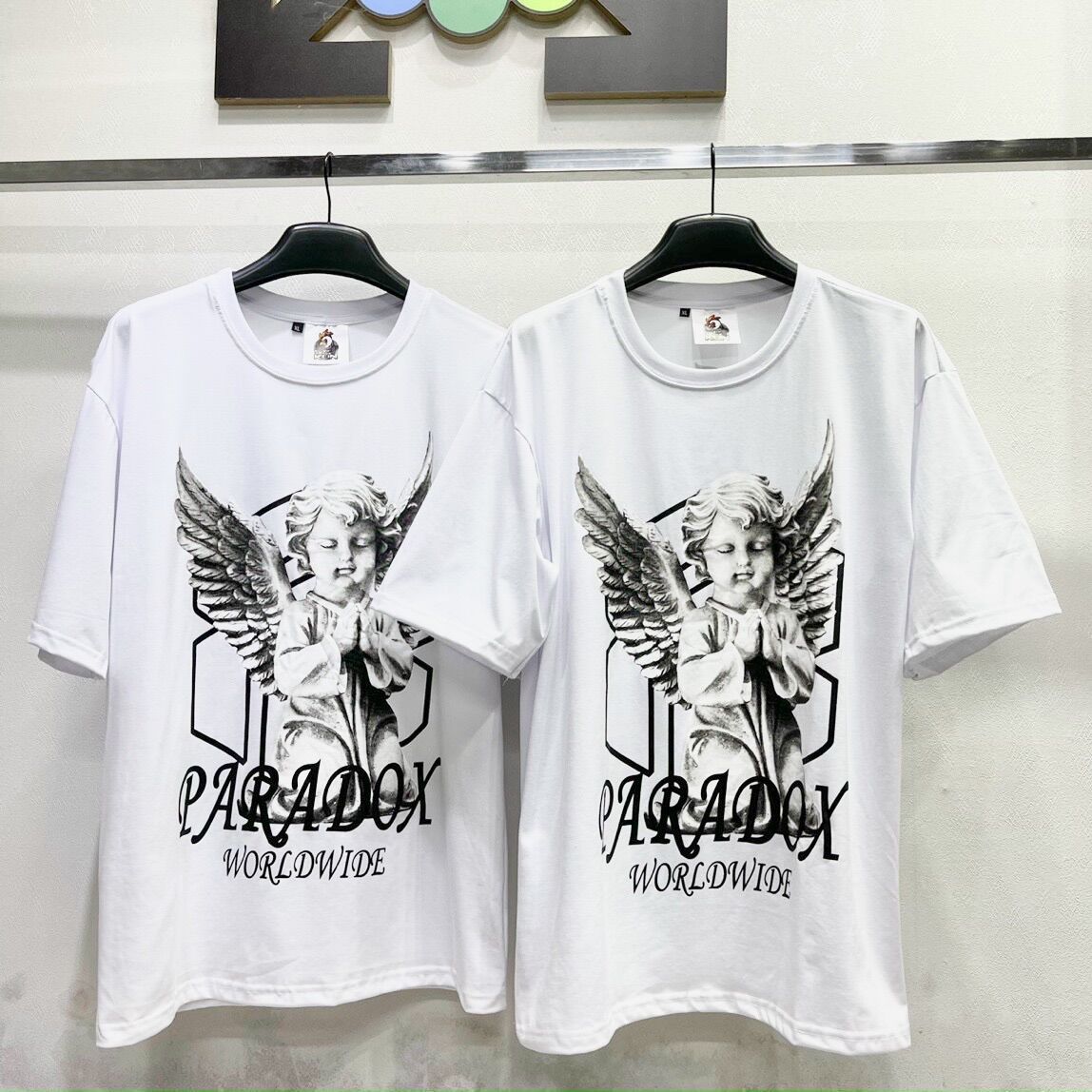 Áo thun Paradox INVOKE TEE (White) Chất Cotton 100% co giãn 4 chiều