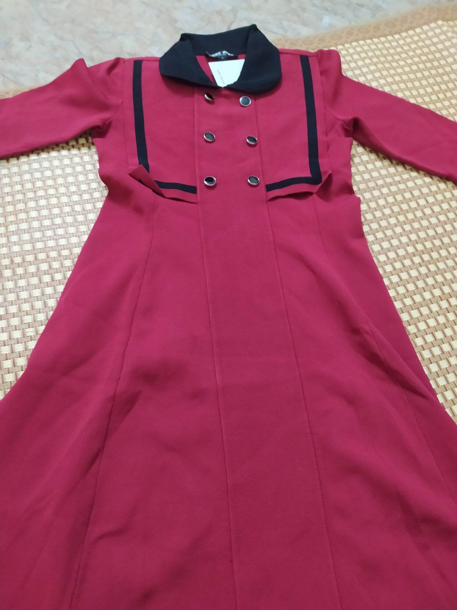 VÁY LEN CAO CẤP VERO MÀU ĐỎ SIZE S