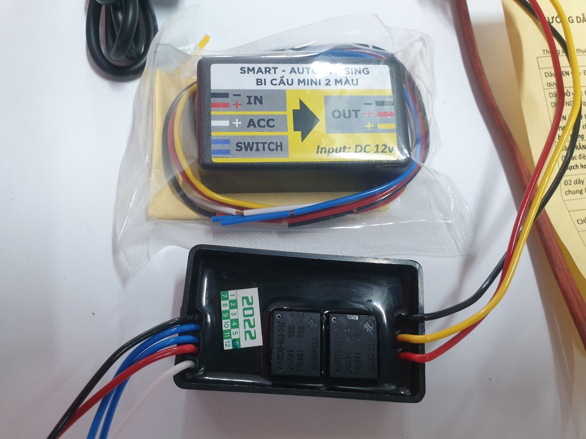 Mạch auto pasing bi cầu mini thông minh và đèn l4x