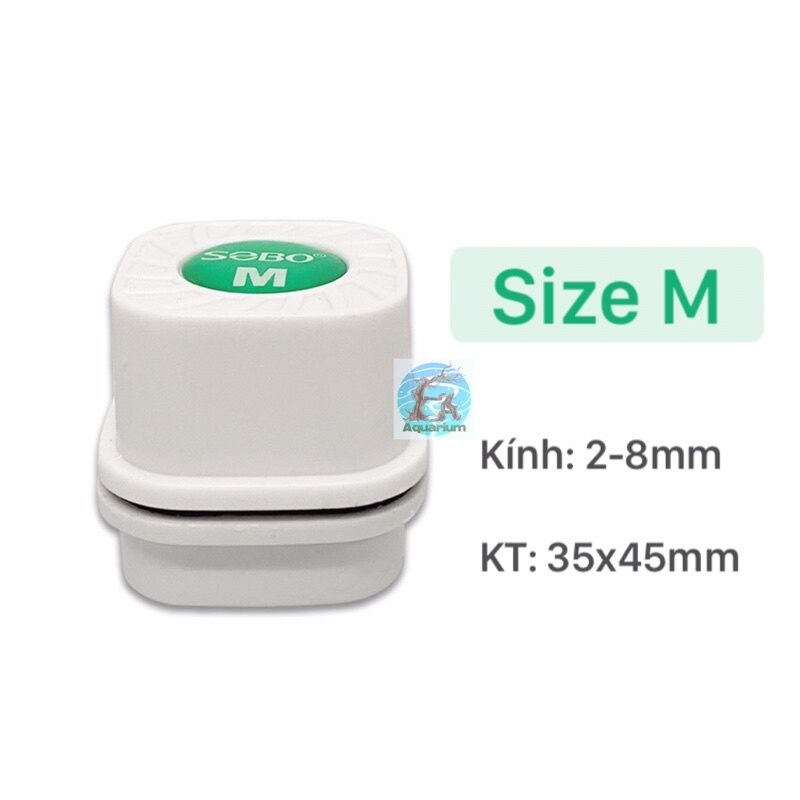 Nam châm mini chà hồ, lau kính Sobo