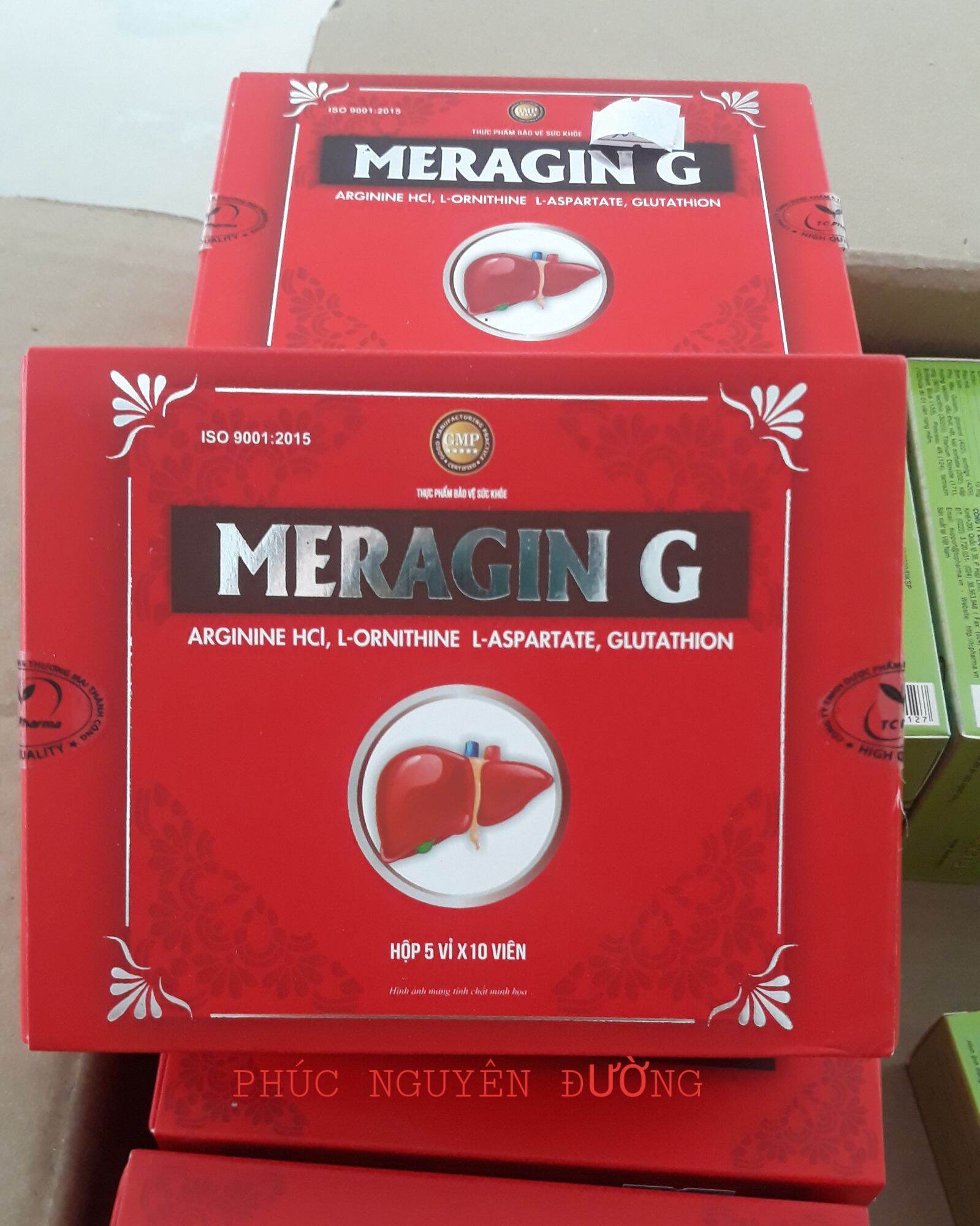 Meragin G, viên uống bổ gan