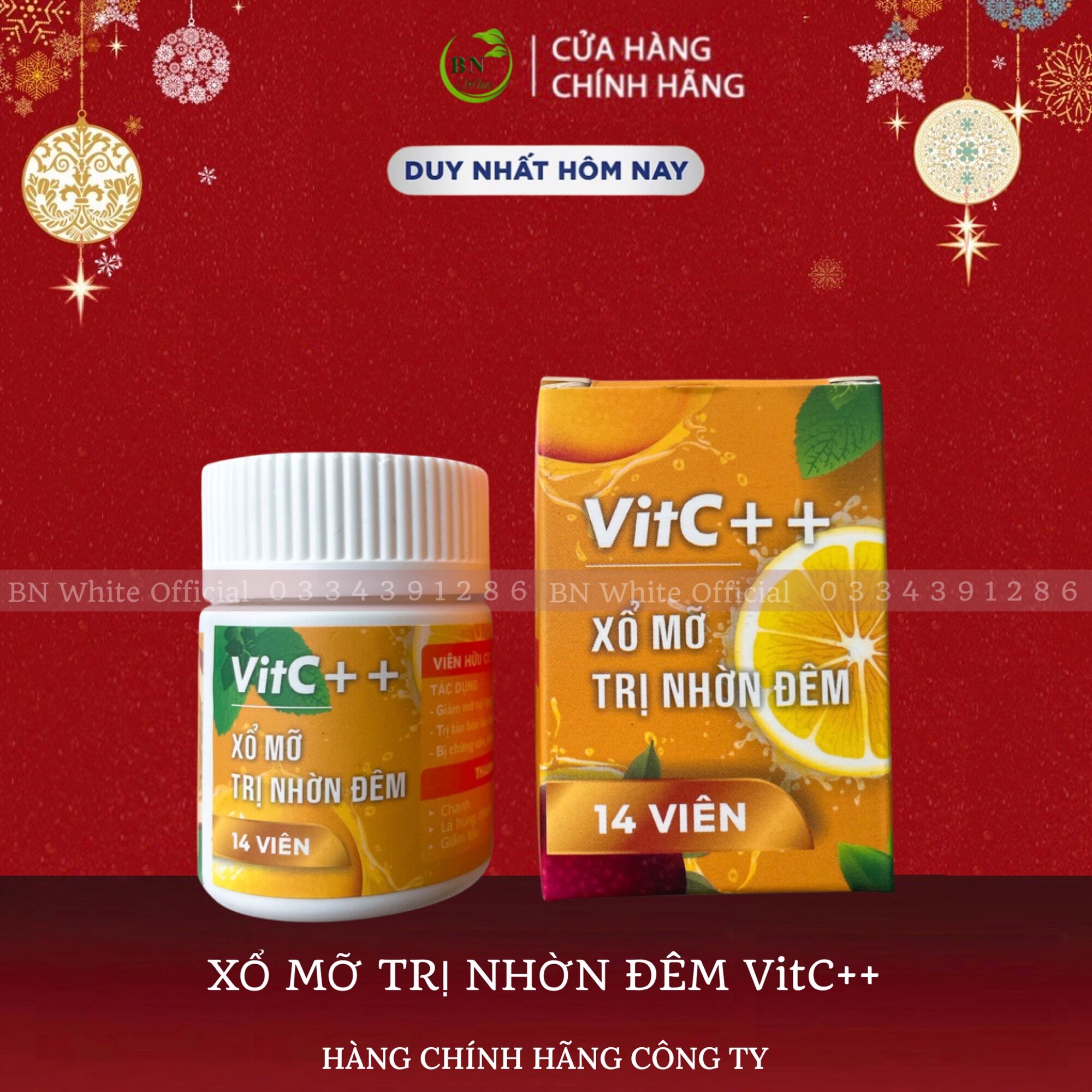 Xổ mỡ đêm VitC++ nhà kẹo dứa VIC hiệu quả với cơ địa lờn, khó giảm