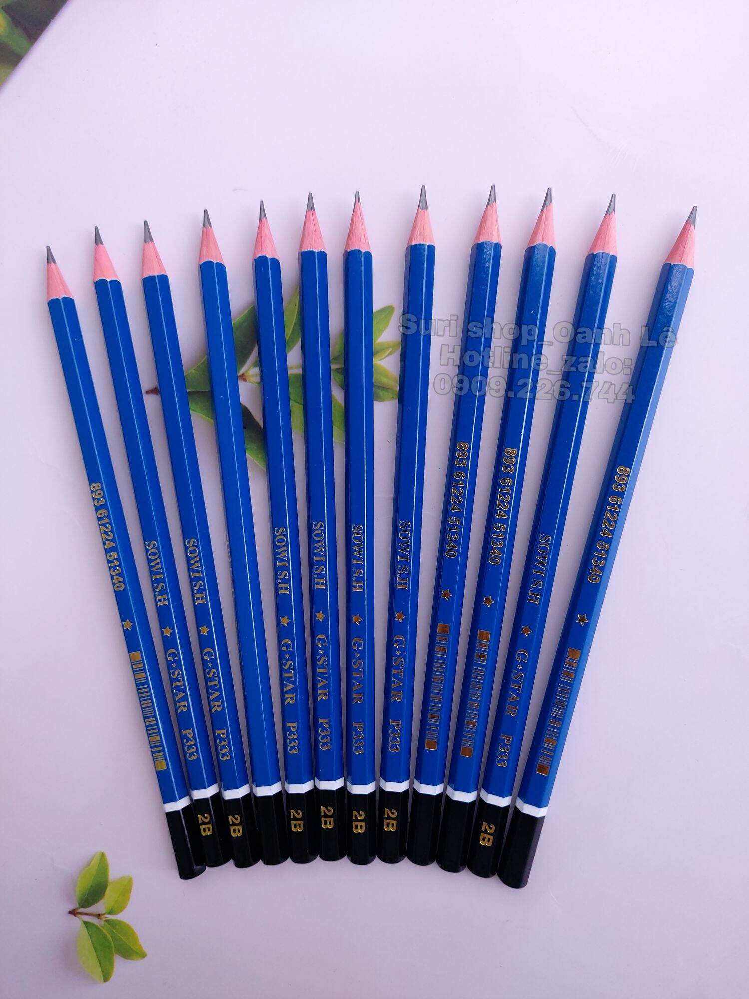 Hộp 12 cây bút chì 2b gstar p333