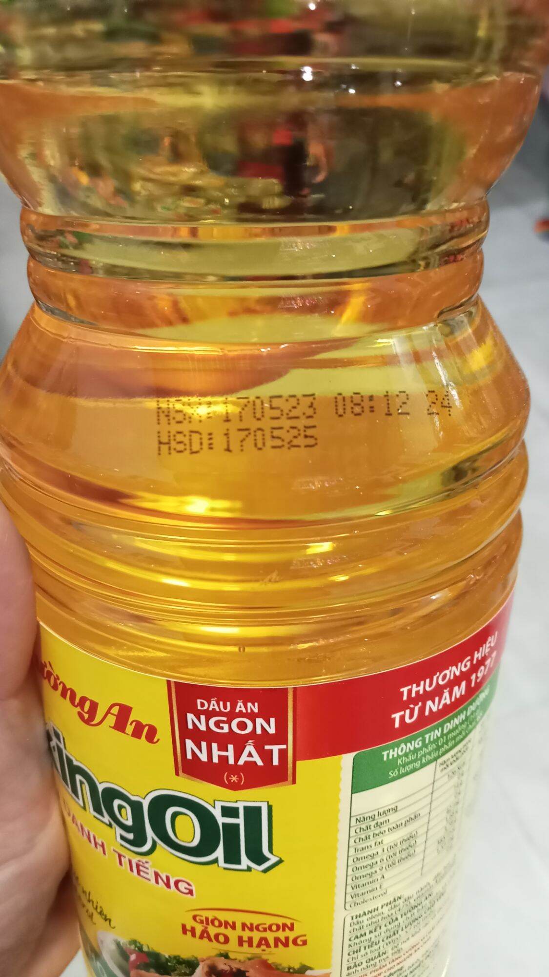 Dầu ăn Tường An loại 1L