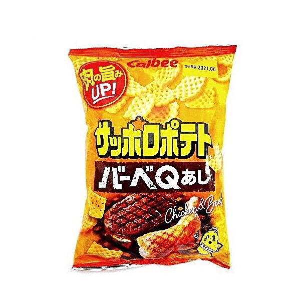 Snack thịt nướng bbq calbee