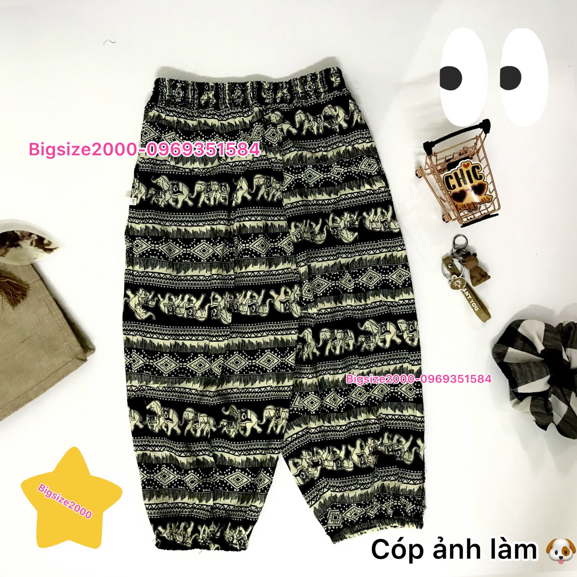 Quần ngố lanh bo gấu có túi