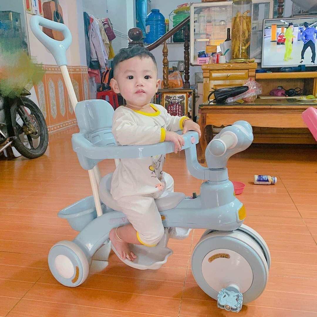 Xe đẩy 3 bánh đa năng