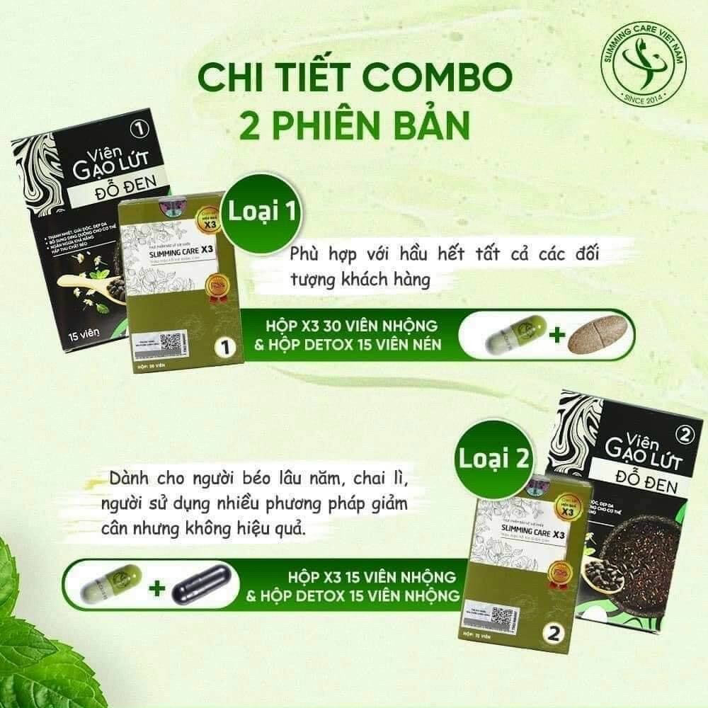 Thảo mộc s.l.im ca.re x3 chính hãng
