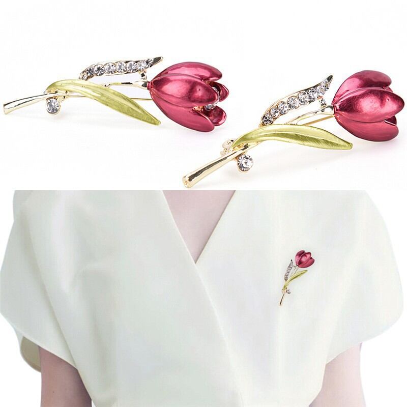 Ghim cài áo hoa tulip
