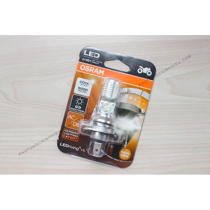 Đèn pha led H4 OST19 siêu sáng cho xe máy