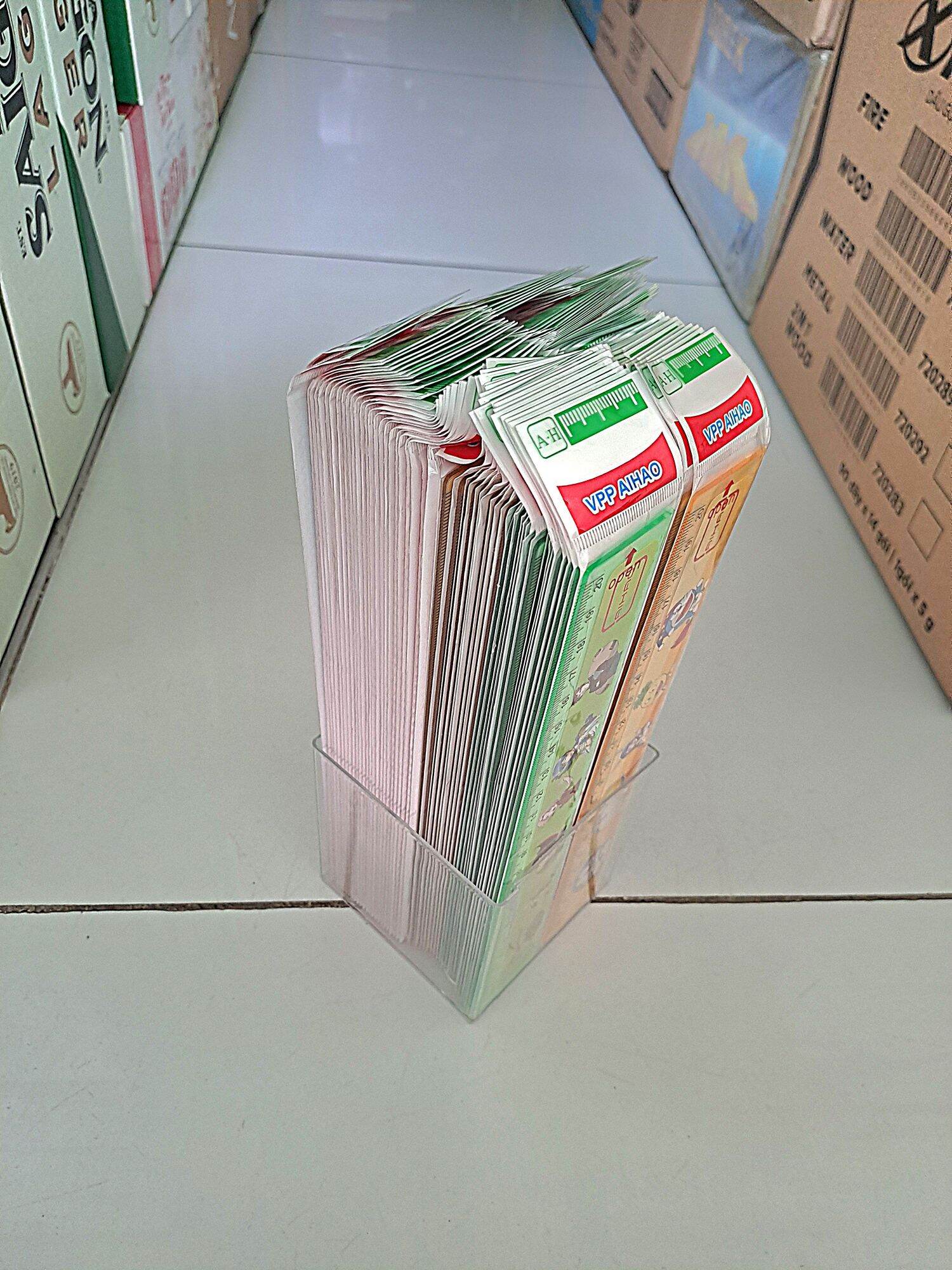 Combo 10 cây thước kẻ nhựa màu 20 cm