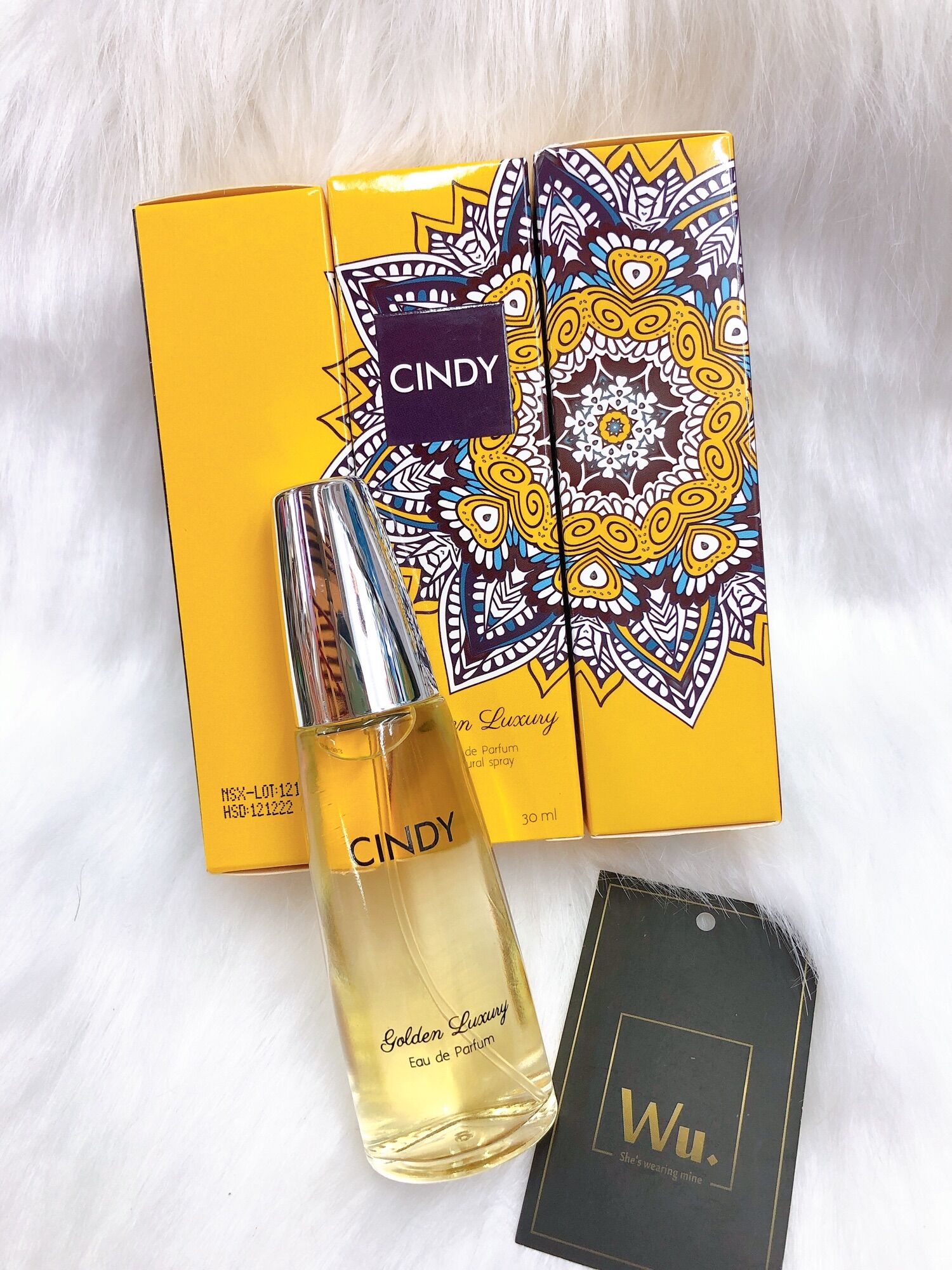 Nước hoa Cindy Golden Luxury 30ml
