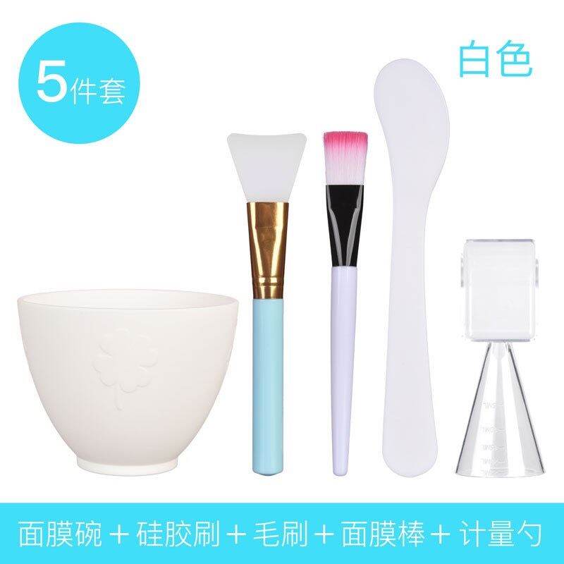 BỘ DỤNG CỤ TRỘN MẶT NẠ 5 MÓN SILICON CAO CẤP