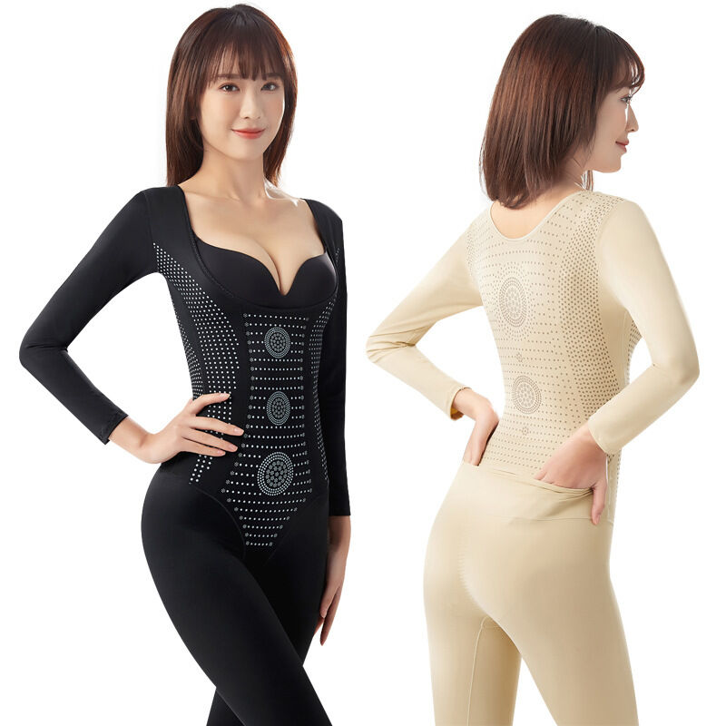 Áo định hình liền thân cỡ lớn áo định hình sau sinh thon gọn bụng nịt eo thu gọn bụng cho nữ bộ đồ tôn dáng định hình dài tay