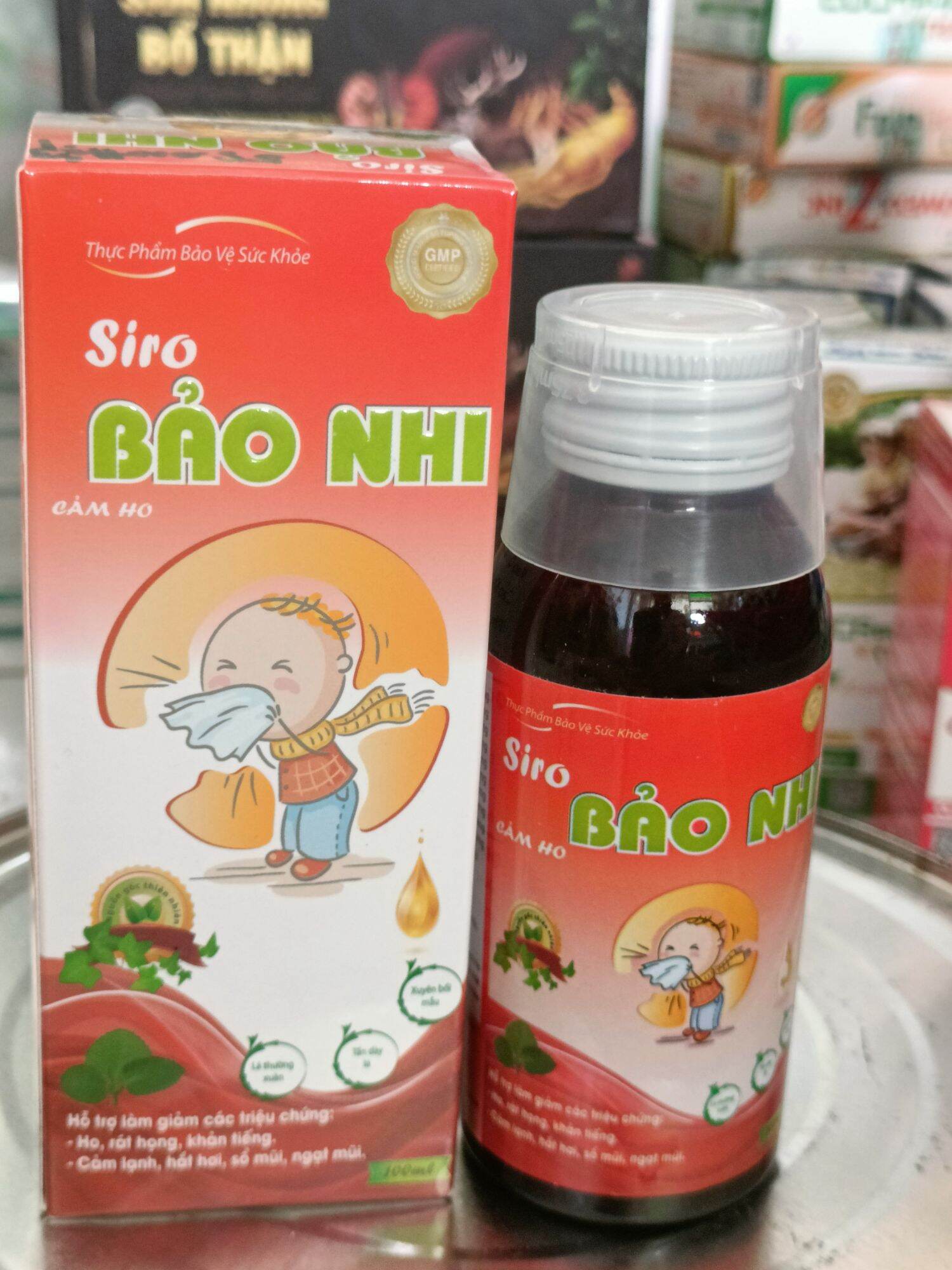 Siro Cảm Ho Bảo Nhi chai 100ml giảm ho, cảm lạnh ở trẻ