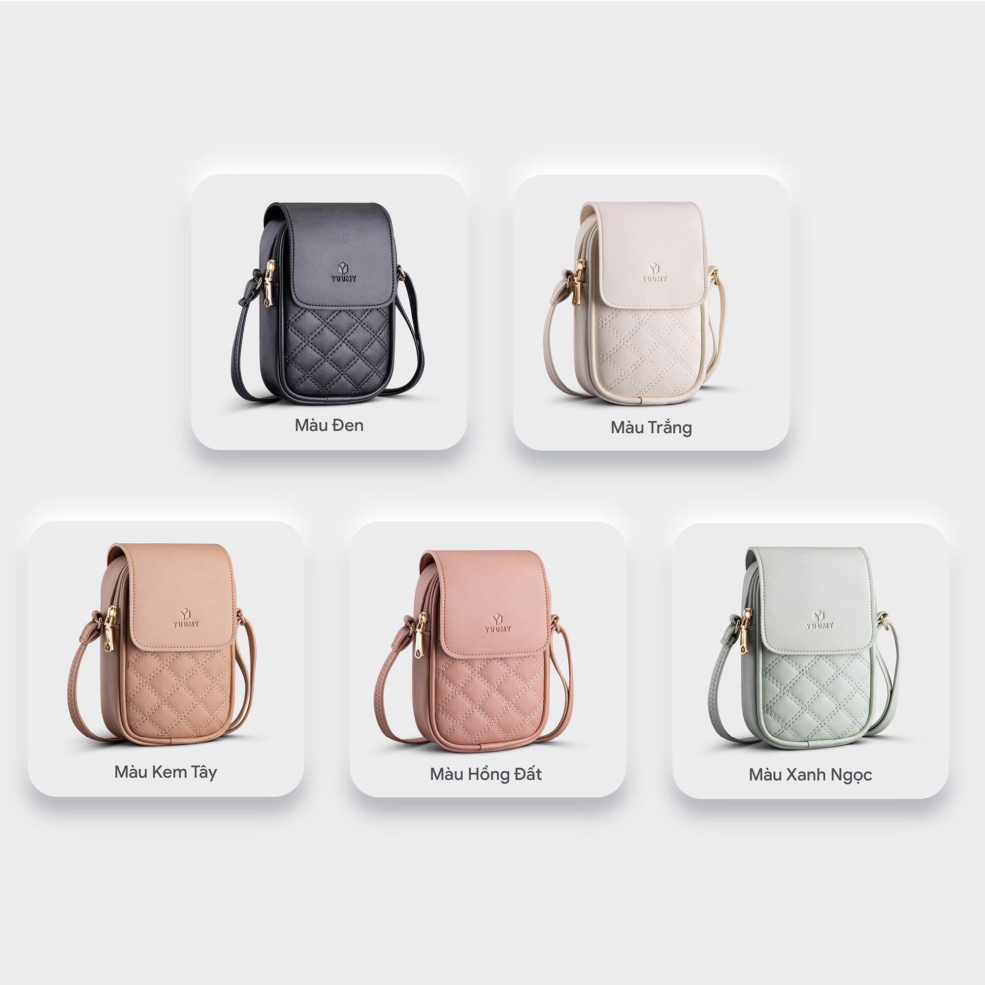 Túi đeo chéo da nữ mini Yuumy Seasand YN150