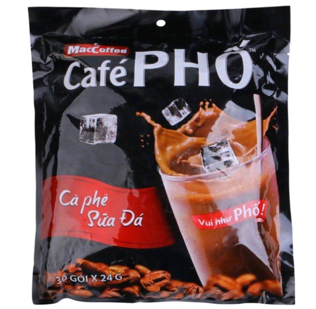 Cà Phê Phố Sữa Đá Bịch 30 Gói x 24g