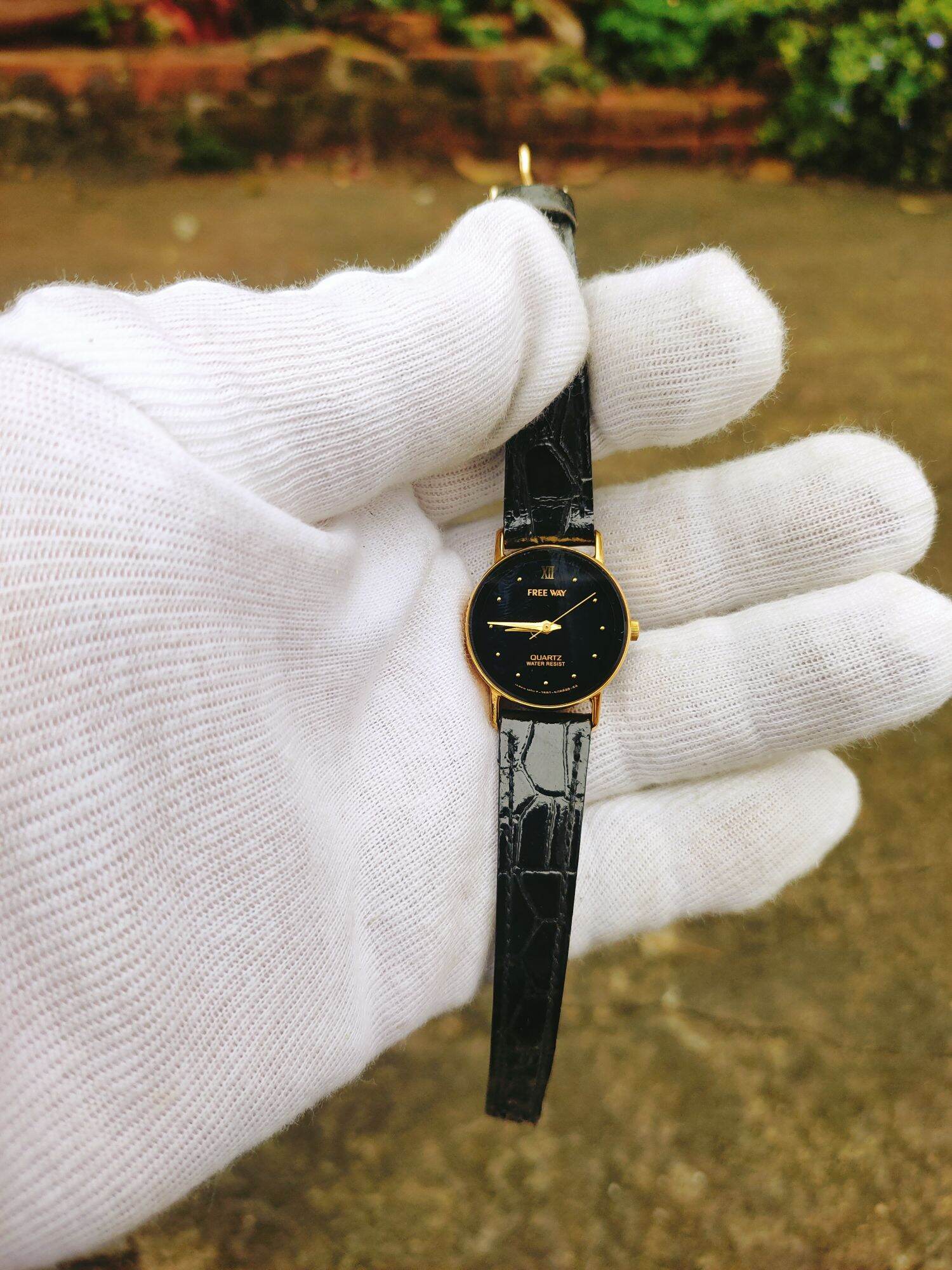 Đồng hồ nữ Free Way Citizen, kính tràn viền sang trọng, mặt tròn size 24mm